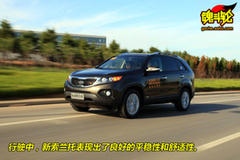 2009款起亚索兰托大连试驾