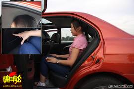 2009款东南V3菱悦风采版试驾