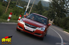 2009款东南V3菱悦风采版试驾