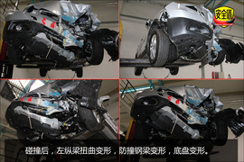2014款铃木锋驭1.6L自动精英型碰撞试验图解