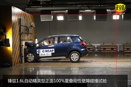2014款铃木锋驭1.6L自动精英型碰撞试验图解