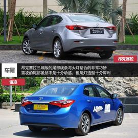 6款紧凑级家用车静态对比