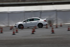 2014款本田思域1.8L/2.4L试驾实拍