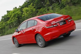 2014款本田思域1.8L/2.4L试驾实拍