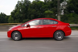 2014款本田思域1.8L/2.4L试驾实拍