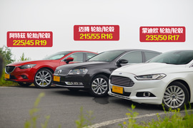 三款主流B级车对比