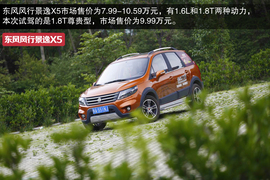 2015款东风风行景逸X5