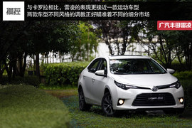 2014款广汽丰田雷凌试驾