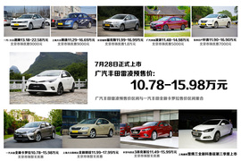 2014款广汽丰田雷凌试驾