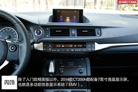 2014款雷克萨斯CT200h领先版试驾实拍组图