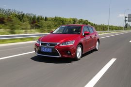 2014款雷克萨斯CT200h领先版试驾实拍组图