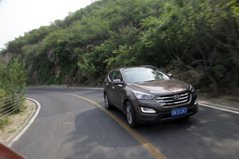 2014款现代全新胜达2.0T自动顶级型深测