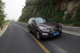 2014款现代全新胜达2.0T自动顶级型深测