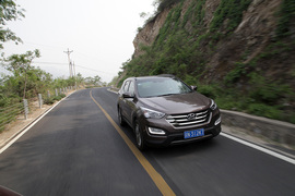 2014款现代全新胜达2.0T自动顶级型深测