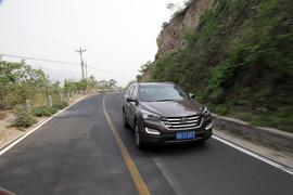 2014款现代全新胜达2.0T自动顶级型深测