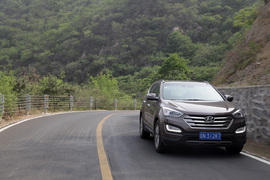 2014款现代全新胜达2.0T自动顶级型深测