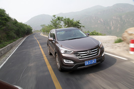 2014款现代全新胜达2.0T自动顶级型深测