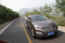 2014款现代全新胜达2.0T自动顶级型深测