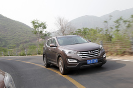 2014款现代全新胜达2.0T自动顶级型深测