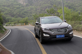 2014款现代全新胜达2.0T自动顶级型深测