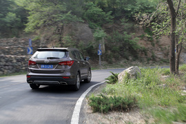 2014款现代全新胜达2.0T自动顶级型深测