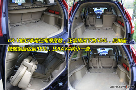 2009款本田CRV对比测试