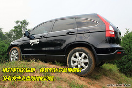 2009款本田CRV对比测试