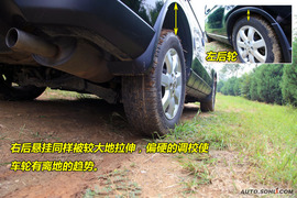 2009款本田CRV对比测试