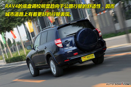 2009款丰田RAV4对比测试