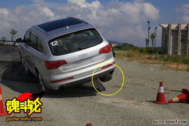 2009款新奥迪Q7舟山试驾