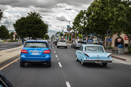 2015款奔驰B级电动车海外试驾实拍