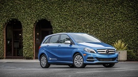 2015款奔驰B级电动车海外试驾实拍