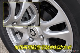 长安悦翔三厢自动尊贵版到店图解
