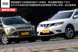 相由心生！福特翼虎/日产新奇骏静态对比