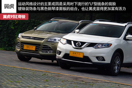 相由心生！福特翼虎/日产新奇骏静态对比