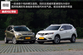 相由心生！福特翼虎/日产新奇骏静态对比