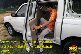 2009款锐骐皮卡汽油版试驾