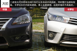 2014款丰田卡罗拉对比日产轩逸文章配图