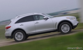 2009款英菲尼迪FX50S国外试驾