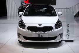 起亚佳乐成都车展实拍