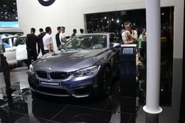 宝马M4敞篷版成都车展实拍
