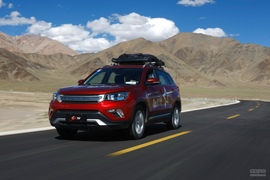 高原试驾长安CS75