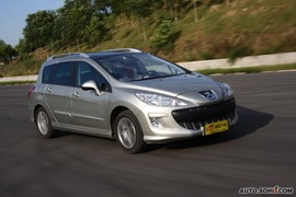2009款标致308SW试驾