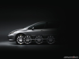 2010款东风标致新307三厢
