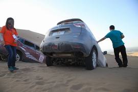 2014款奇骏沙漠无人区试驾