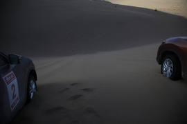 2014款奇骏沙漠无人区试驾