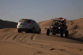 2014款奇骏沙漠无人区试驾