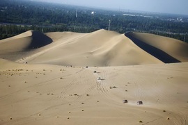 2014款奇骏沙漠无人区试驾