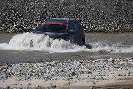 2014款奇骏沙漠无人区试驾