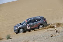 2014款奇骏沙漠无人区试驾